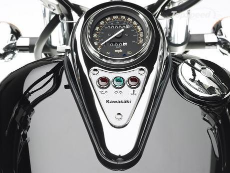 14. 2008 Kawasaki Vulcan 500 LTD Instruments